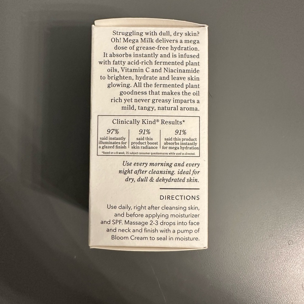 Beekman 1802 Oh! Mega Milk Fermented Barrier Boosting Facial Oil - Picture 3 of 4